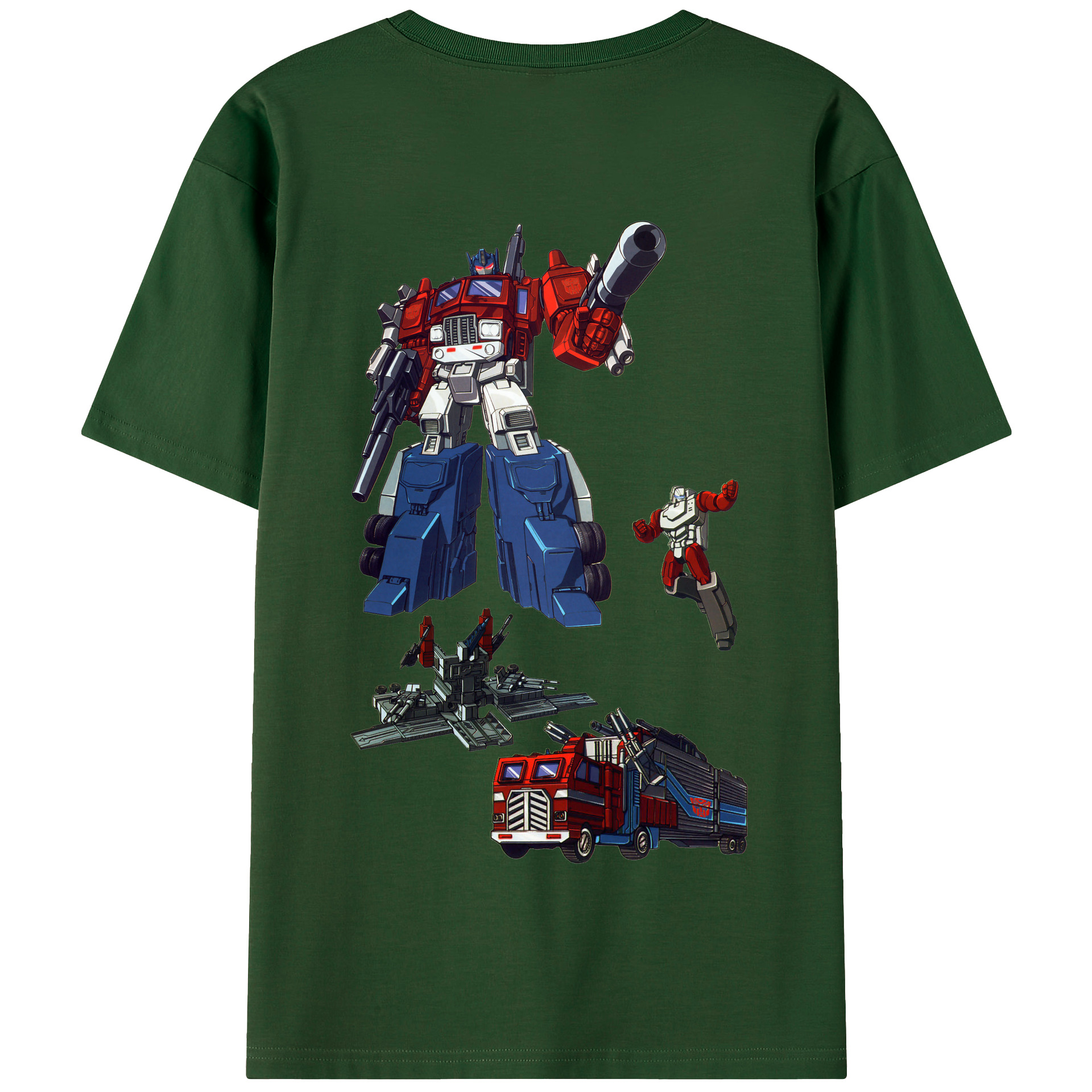 （画像用）  綿100％半袖Tシャツ（背面プリント）